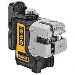 Dewalt DW089K Line Laser Self Levelling 3 Line Laser & Wall Bracket