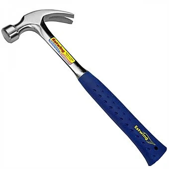 Estwing E3-16C 16oz Vinyl Grip Curved Claw Hammer 1 Estwing E3-16C 16oz Vinyl Grip Curved Claw Hammer