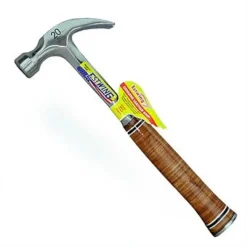 Estwing E20C 20oz Curved Claw Hammer With Leather Grip
