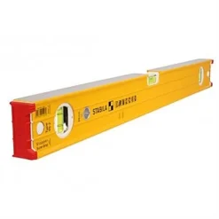Stabila 96-2 Ribbed Box Section Double Plumb Spirit Level 180cm