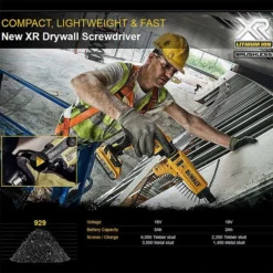 Dewalt DCF620D2K 18V XR Collated Drywall Screwdriver 2 X 2.0Ah Batteries -DeWALT || Draper || Bosch Sales Store 0065376 700