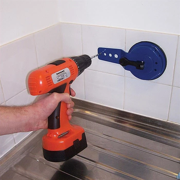 Silverline 868804 120mm Tile Drilling Jig 3 Silverline 868804 120mm Tile Drilling Jig - Image 3