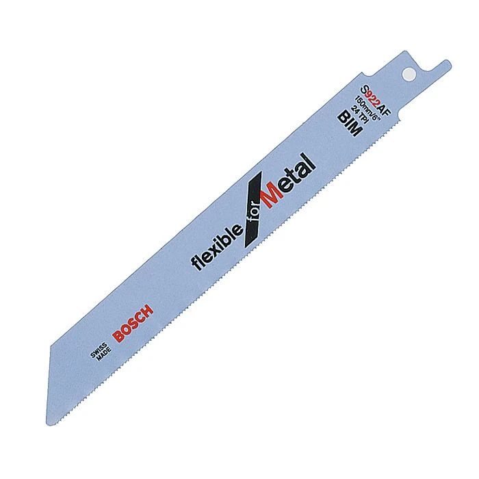 Bosch S922AF Reciprocating Saw Blades For Metal 5pk 2608656013 2 Bosch S922AF Reciprocating Saw Blades For Metal 5pk 2608656013 - Image 2