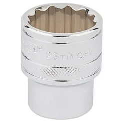 Draper H-MM/B Expert 1/2" Sq Dr Hi-Torq 12 Point Socket