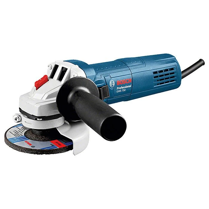 Bosch GWS 750 115mm 750w Professional Angle Grinder 2 Bosch GWS 750 115mm 750w Professional Angle Grinder - Image 2