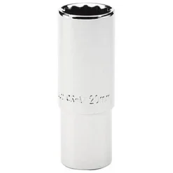Draper 1/2" Sq. Drive Hi-Torq Deep Socket - 12 Point