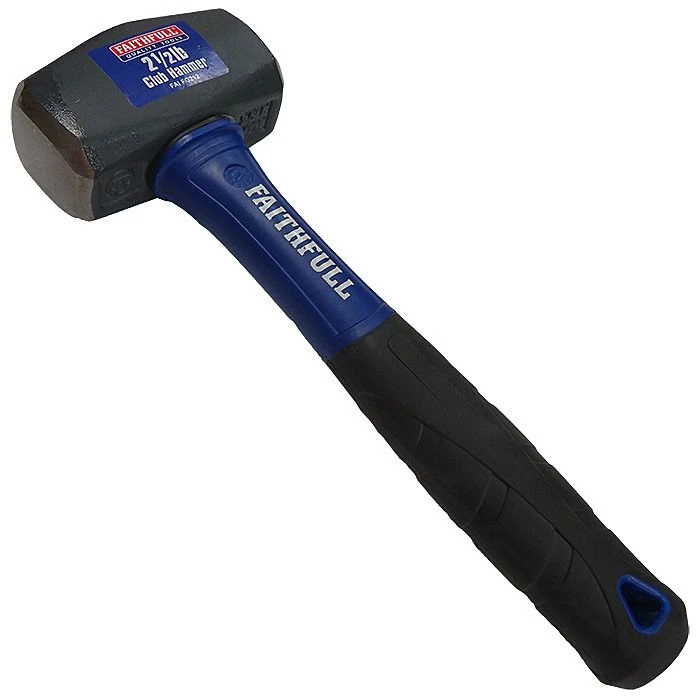 Faithfull Club Hammer Fibreglass Handle 2.5lb FAIFG212 2 Faithfull Club Hammer Fibreglass Handle 2.5lb FAIFG212 - Image 2