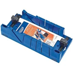 Draper 09789 Mitre Box With Clamping Facility 370mm X 120mm X 70