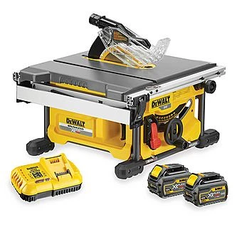 Dewalt DCS7485T2 54V FlexVolt Cordless 210mm Table Saw 2 X 6.0Ah Batteries 1 Dewalt DCS7485T2 54V FlexVolt Cordless 210mm Table Saw 2 X 6.0Ah Batteries