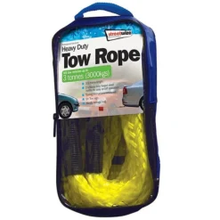 3 Tonne Yellow Tow Rope 3.5m -DeWALT || Draper || Bosch Sales Store 0093478 700