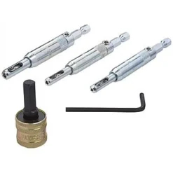 Trend SNAP/DBG/SET Snappy 4 Piece Drill Bit Guide & Chuck Set SNAPDBGSET.