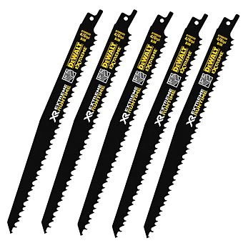 Dewalt DT99554 XR FlexVolt 152mm Reciprocating Saw Blades 5pk 1 Dewalt DT99554 XR FlexVolt 152mm Reciprocating Saw Blades 5pk
