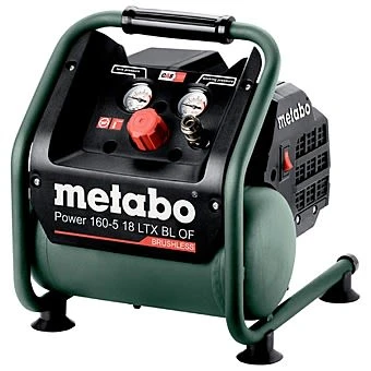 Metabo POWER 160-5 18 LTX BL OF Cordless 18v Compressor 5L Body Only 1 Metabo POWER 160-5 18 LTX BL OF Cordless 18v Compressor 5L Body Only