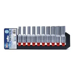 Streetwize 1/2" 10 Piece Deep Socket Set - Metric