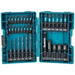 Makita B-66896 33 Piece Black Impact Bit Accessory Set