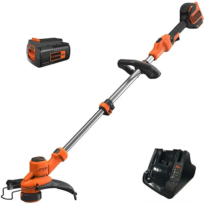Black & Decker BCSTA5362L1 36V Cordless 33cm Strimmer 2 Black & Decker BCSTA5362L1 36V Cordless 33cm Strimmer - Image 2