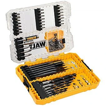 DeWalt Extreme 57 Piece Wood Drill & Screwdriver Bit Set DT70758 1 DeWalt Extreme 57 Piece Wood Drill & Screwdriver Bit Set DT70758
