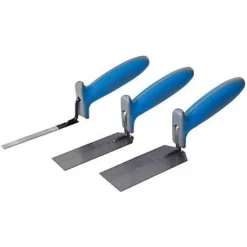 Silverline 3pc Margin Trowel Set