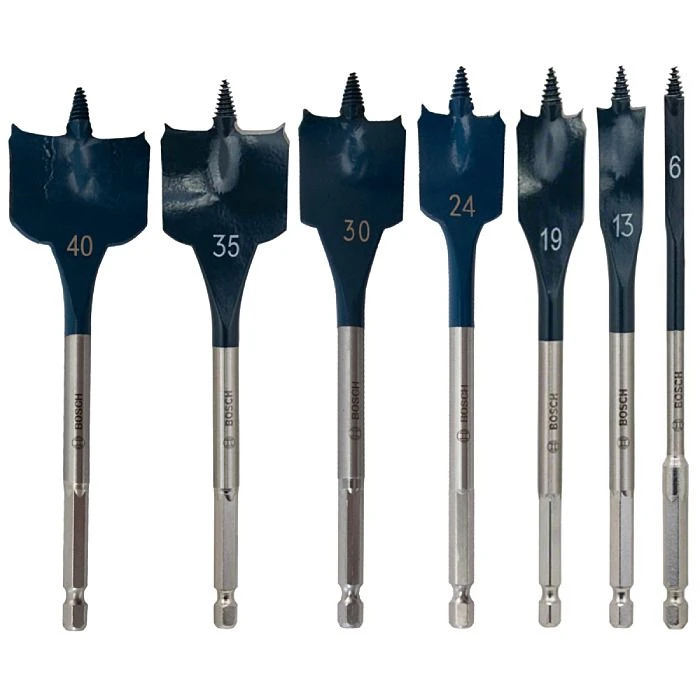 Bosch SelfCut Flat Wood Spade Drill Bit | 152mm Long 2 Bosch SelfCut Flat Wood Spade Drill Bit | 152mm Long - Image 2