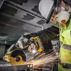 DeWalt DCS438E2T 18V XR 75mm Cut Off Saw Tool & 2 X 1.7Ah PowerStack Batteries -DeWALT || Draper || Bosch Sales Store 0102529 700